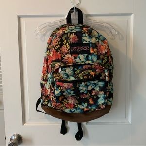 JANSPORT FLORAL BACKPACK